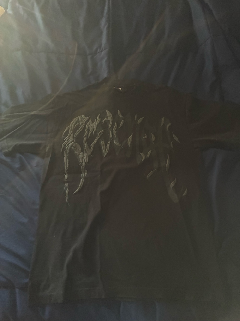 Men's Black Graphic T-Shirt